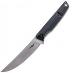 Нож туристический N.C. Custom "Scar" black, stonewashed