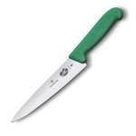Hож кухонный отделочный Victorinox Fibrox 19 см, зеленый 5.2004.19