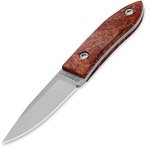 EDC нож Maserin AM-22 красный кап бука (923/RR), Цвет : Красный