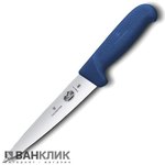 Hож кухонный отделочный Victorinox Fibrox 14 см, синий 5.5602.14