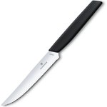 Нож кухонный Victorinox Swiss Modern Steak&Pizza черный 6.9003.12W