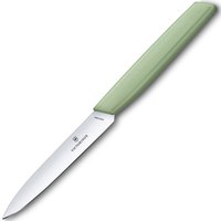 Нож кухонный Victorinox Swiss Modern Paring 10см с зел.ручкой 6.9006.1042