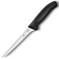 Нож кухонный Victorinox SwissClassic Boning Flex  15см с черн. ручкой (GB) 6.8413.15G