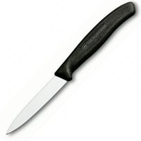 Кухонный нож Victorinox Swiss Classic, 8 см, черный 6.7603, Цвет : Чёрный, Марка стали: 440А, Материал рукояти: Пластик