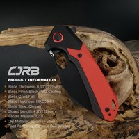 Нож охотничий CJRB Caldera BB Red (J1923-BRE), Цвет : Красный, изображение 3