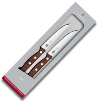 Набор кухонный Victorinox Wood Steak Set 2 ножа 12см с дерев. ручкой (GB) 5.1200.12G, изображение 3