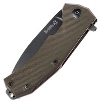 Карманный нож Lionsteel KUR Brown (KUR BBR), Покрытие клинка: BSW (Black Stonewash), Цвет : Коричневый, изображение 3