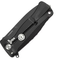 Карманный нож Lionsteel SR11 Aluminum Black Blade black (SR11A BB), Покрытие клинка: Black, Цвет : Чёрный, изображение 4
