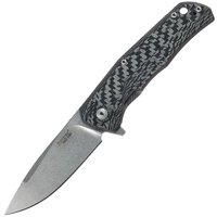 Карманный нож Lionsteel T.R.E. Carbon Fiber (TRE FC), Цвет : Чёрный, Материал рукояти: Вуглецеве волокно
