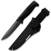 Нож тактический Peltonen M07 Ranger Knife Black Handle (teflon, composite) FJP080, Покрытие клинка: Black PTFE (Teflon), Цвет : Чёрный, изображение 3