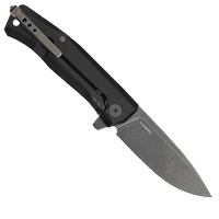 Карманный нож Lionsteel Myto black (MT01A BB), Покрытие клинка: Black Stonewashed, Цвет : Чёрный, изображение 2