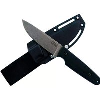 Нож тактический Za-Pas Handie Stonewash (black G10, kydex sheath) HAN-ST-G10-BL, Цвет : Чёрный, изображение 2