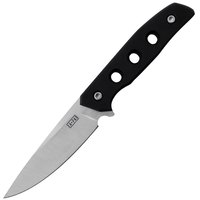Нож туристический Za-Pas Ambro (Black G10, kydex sheath) AM-G10-BL, Цвет : Чёрный