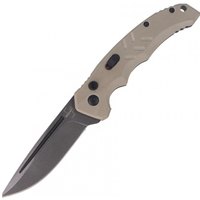 Автоматический выкидной нож Boker Plus Intention II Coyote 01BO483, Цвет : Коричневый