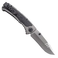 Нож туристический SOG SideSwipe, Grey TiNi (SW1011-CP), изображение 2