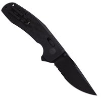 Нож туристический SOG TAC XR, Black/Partially Serrated (12-38-03-41)