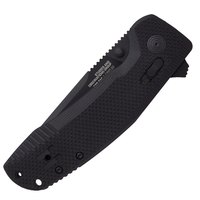 Нож туристический SOG TAC XR, Black/Partially Serrated (12-38-03-41), изображение 2