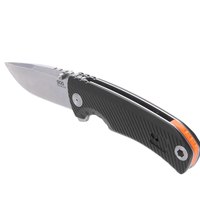 Нож туристический SOG Tellus ATK, Black/Blaze Orange (11-06-02-43), Покрытие клинка: SW (Stonewash), Цвет : Black/Orange, изображение 5