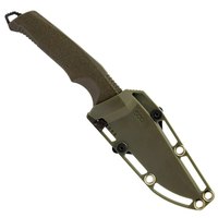 Нож туристический SOG Trident FX OD Green/Partaily Serrated (17-12-04-57), Цвет : Зелёный, Тип режущей кромки: Полусеррейтор, изображение 3