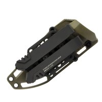 Нож туристический SOG Trident FX OD Green/Partaily Serrated (17-12-04-57), Цвет : Зелёный, Тип режущей кромки: Полусеррейтор, изображение 4