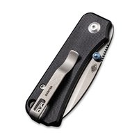Маленький складной нож Civivi Baby Banter черный C19068S-1, Покрытие клинка: GSW (Gray Stonewash), Цвет : Чёрный, изображение 5