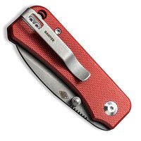 Маленький складной нож Civivi Baby Banter красный C19068S-6, Покрытие клинка: GSW (Gray Stonewash), Цвет : Красный, изображение 4