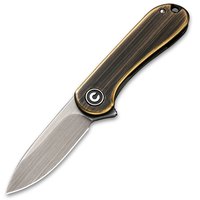 Маленький складной нож Civivi Mini Elementum коричневый C18062Q-1, Цвет : Тёмно-коричневый