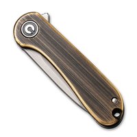 Маленький складной нож Civivi Mini Elementum коричневый C18062Q-1, Цвет : Тёмно-коричневый, изображение 4