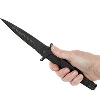 Нож тактический Extrema Ratio BD4 Lucky MIL-C black (04.1000.0497/BLK), Покрытие клинка: Black Oxide, Цвет : Black, изображение 5