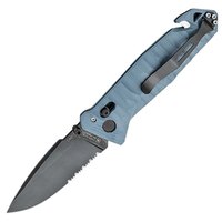 Нож армейский (военный) Tarrerias-Bonjean CAC S200 Army Knife Blue (11060131), Цвет : Blue, Тип режущей кромки: Полусеррейтор
