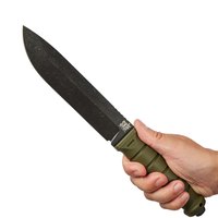 Нож тактический Skif Predator 2.0 BSW Olive (FBL-002BSWOL), Покрытие клинка: Black Stonewashed, Цвет : Olive, изображение 5
