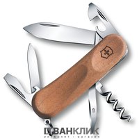 Нож Victorinox Delemont, EvoWood 10, 85 мм, EvoWood, орех 2.3801.63