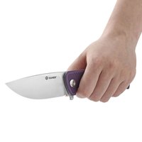 Нож туристический Ganzo G769-PL фиолетовый, Цвет : Violet, изображение 3