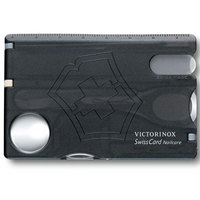 Карта-мультитул Victorinox Swisscard Nailcare 0.7240.T3, Цвет: Чёрный, изображение 2
