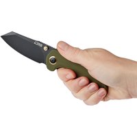 Маленький складной нож CJRB Maileah L Black Blade, AR-RPM9 Steel, G10 green (J1918L-BGN), Цвет : Зелёный, изображение 5