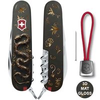 Многофункциональный коллекционный нож Victorinox Spartan Zodiac 3D Роскошная змея (1.3603.3.Z4210hk)
