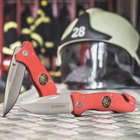 Карманный нож Boker Magnum Fire Dept. 01MB366, Цвет : Красный, изображение 3