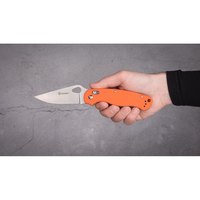 Карманный нож Ganzo G729-OR оранжевый, Цвет : Оранжевый, Марка стали: 440С, Материал рукояти: Стеклотекстолит (G10), изображение 5