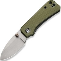 Маленький складной нож Civivi Baby Banter зеленый C19068S-5, Покрытие клинка: GSW (Gray Stonewash), Цвет : Зелёный