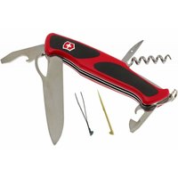 Многофункциональный нож Victorinox Delemont, RangerGrip 61, 130 мм, красный/черный 0.9553.MC