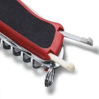 Многофункциональный нож Victorinox Delemont, RangerGrip 61, 130 мм, красный/черный 0.9553.MC