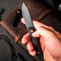 Шейный нож Boker BFF Packlite Allblack Stargaze (120751), изображение 6