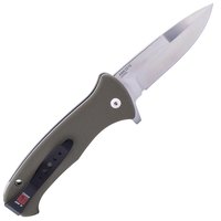 Нож для выживания Al Mar SERE 2020 8Cr13MoV FRN OD Green (AMK2210), Покрытие клинка: Satin, Цвет : Зелёный, изображение 2