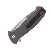 Нож для выживания Al Mar SERE 2020 8Cr13MoV FRN OD Green (AMK2210), Покрытие клинка: Satin, Цвет : Зелёный, изображение 3