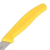 Нож кухонный Victorinox SwissClassic для томатов, желтый 6.7836.L118