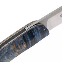 Джентльменский нож Maserin Gourmet синий кап тополя (380/RB), Цвет : Синий, Материал клинка: Нержавеющая сталь, изображение 5