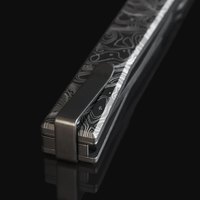 Джентльменский нож Ocaso Solstice Engraved titanium Topo Pattern Black (10ETB), Цвет : Чёрный, изображение 4