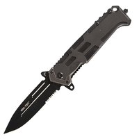 Нож для выживания Mil-Tec черный (15325500)