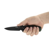 Нож туристический Mil-Tec M.CLIP черный/олива (15305000), изображение 5