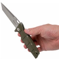 Нож тактический Maserin Artiglio зеленый (420/G10V), изображение 6